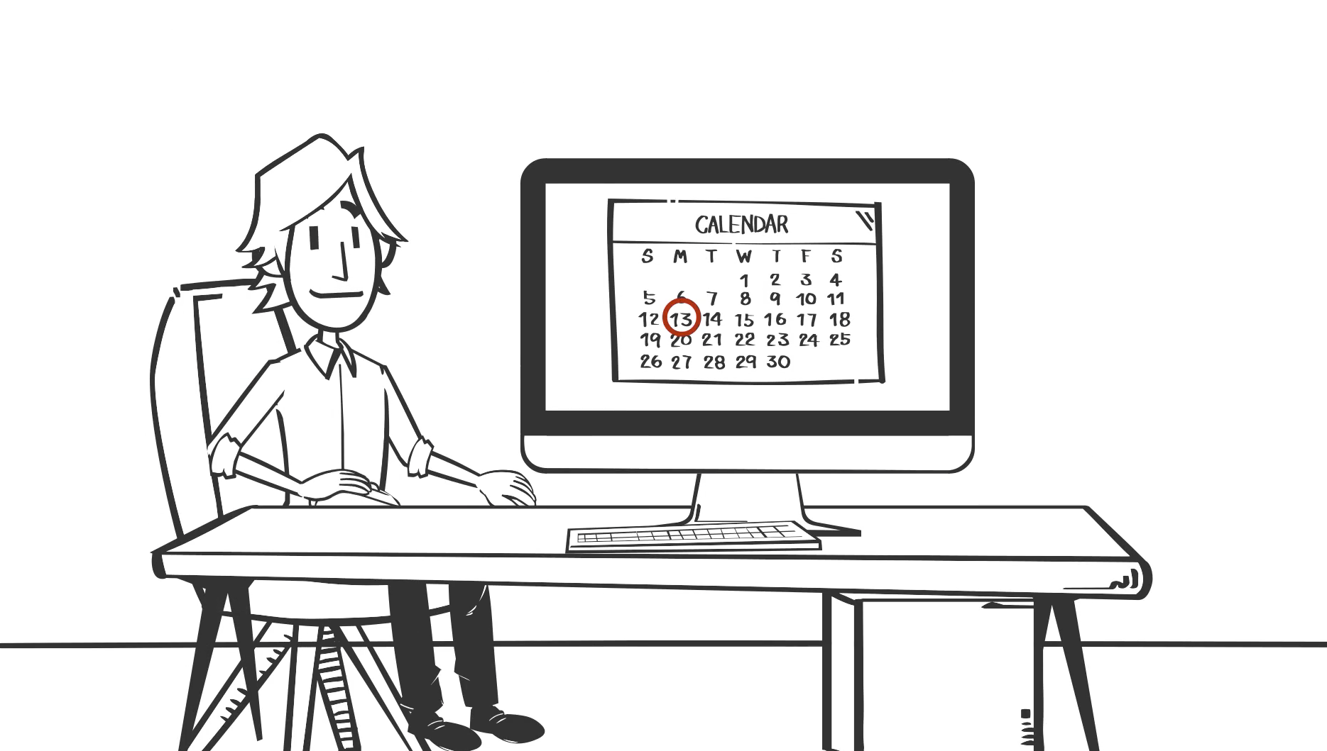 Vidéo explicative - Calendrier